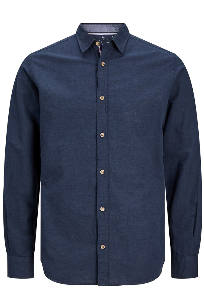 Särk meestele Jack & Jones 12248580, sinine цена и информация | Meeste särgid ja triiksärgid | kaup24.ee