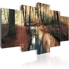 Maal - Brown autumn: forest hind ja info | Seinapildid | kaup24.ee