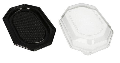 Toidualuse komplekt kaanega 35x25cm, 10 tk hind ja info | Köögitarbed | kaup24.ee