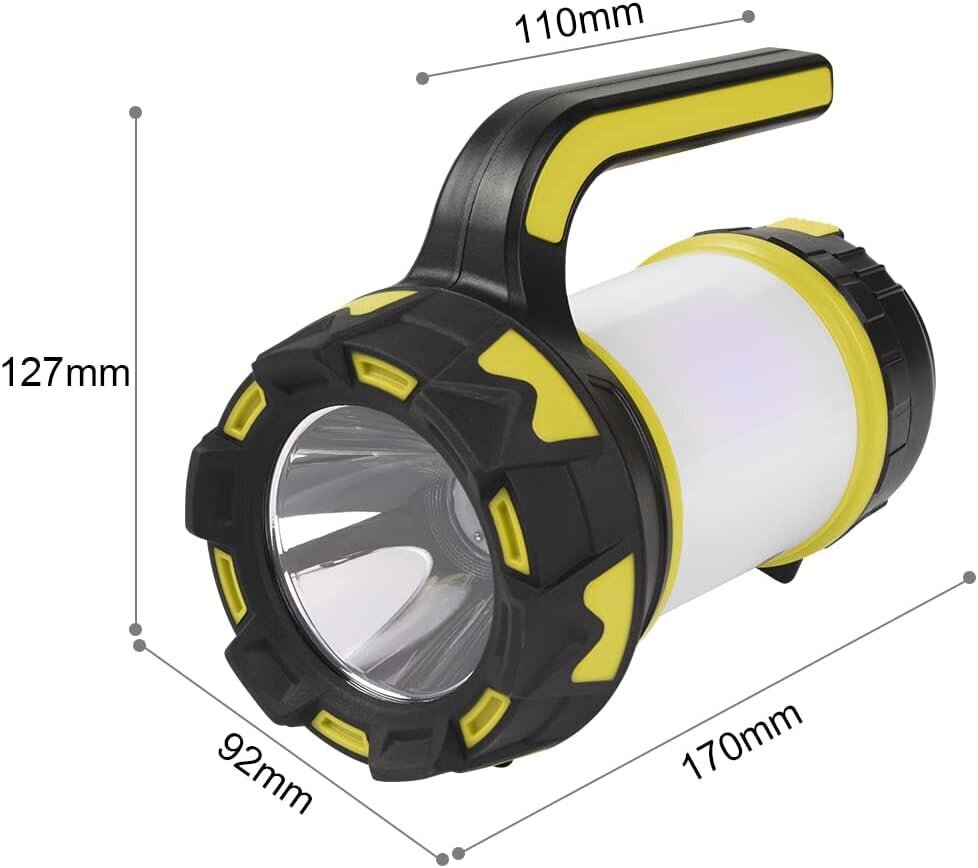 Flintronic LED laetav telkimislamp, 3600 mAh hind ja info | Valgustid ja lambid | kaup24.ee