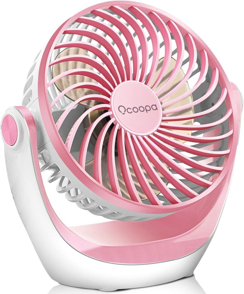 Lauaventilaator Ocoopa USB, 2,5W, roosa цена и информация | Ventilaatorid | kaup24.ee