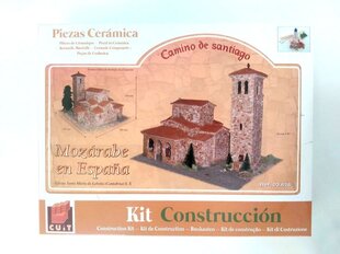 CUIT - Keraamiliste ehitusmudelite komplekt - Santa Maria de Lebeńa kirik (Navarra, Spain), 1/87, 3.626 цена и информация | Конструкторы и кубики | kaup24.ee