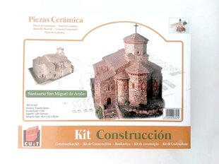 CUIT - Keraamiliste ehitusmudelite komplekt - San Miguel de Aralari kirik (Navarra, Spain), 1/65, 3.627 hind ja info | Klotsid ja konstruktorid | kaup24.ee
