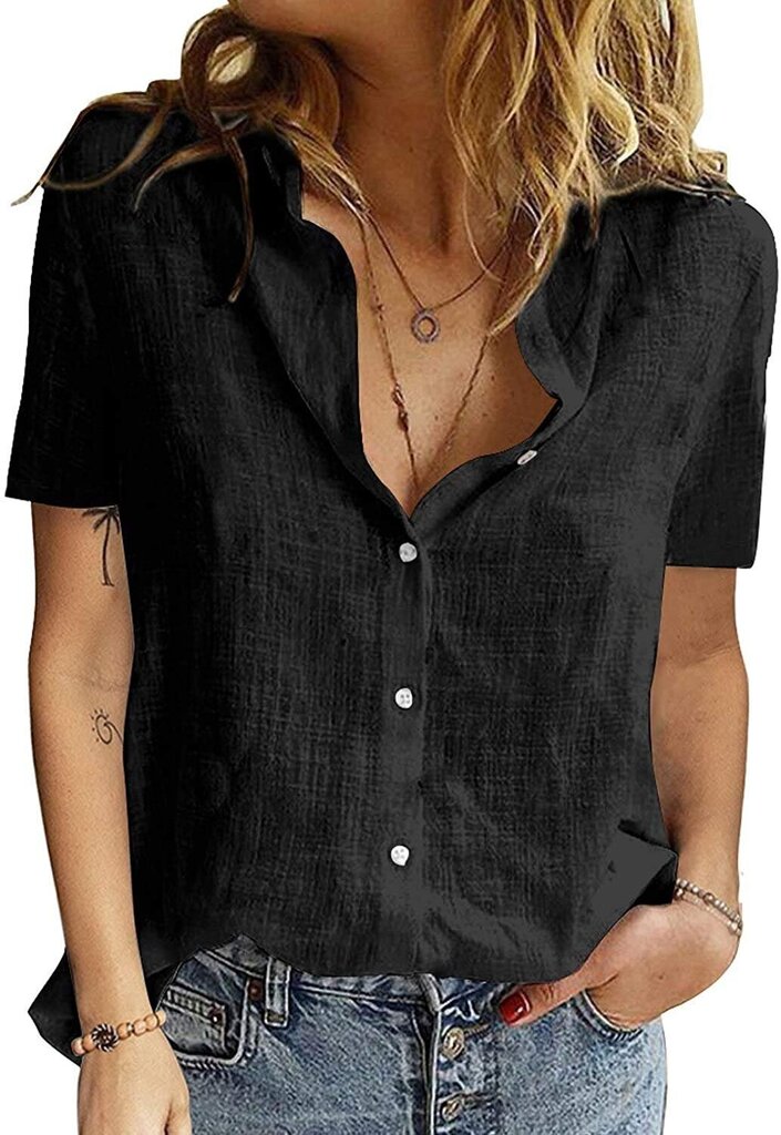 Naiste särk Maavoki, must hind ja info | Naiste pluusid, särgid | kaup24.ee
