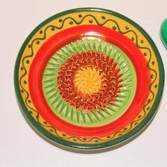 Керамическая тарелка ручной работы, 13,3 х 13,3 х 2,5 см. цена и информация | Посуда, тарелки, обеденные сервизы | kaup24.ee