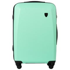Большой чемодан Wings PLOVER 0125, светло-зеленый цена и информация | Чемоданы, дорожные сумки | kaup24.ee