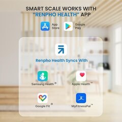 Renpho Digitaalne kehakaal hind ja info | Kaalud | kaup24.ee