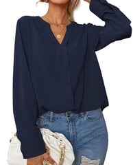 Блузка женская Florboom, темно-синяя цена и информация | Женские блузки, рубашки | kaup24.ee