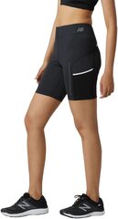 Lühikesed püksid naistele New Balance WS21281 BK, must hind ja info | Naiste spordiriided | kaup24.ee