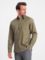 Särk meestele Ombre Clothing 124363-7, roheline hind ja info | Meeste särgid ja triiksärgid | kaup24.ee
