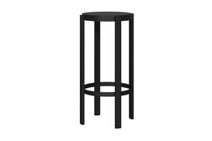 Барный стул 75 см. 1N140 Черный цена и информация | Стулья для кухни и столовой | kaup24.ee