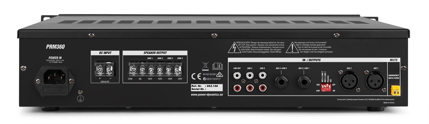 PRM360 100 V hind ja info | Koduaudio ja "Soundbar" süsteemid | kaup24.ee