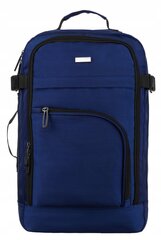 Ручная кладь/рюкзак PETERSON, 40x20x25 см, темно-синий цена и информация | Рюкзаки и сумки | kaup24.ee