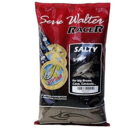 Sööt Maros SW Racer Salty Black 1kg hind ja info | Kalasööt | kaup24.ee