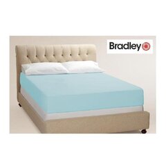 Bradley kummiga voodilina, 120 x 200 cm, helesinine, 2tk hind ja info | Voodilinad | kaup24.ee