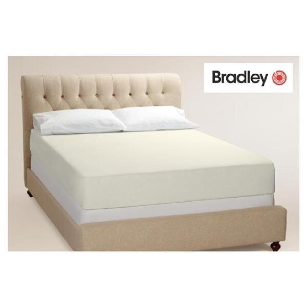 Bradley kummiga voodilina, 140 x 200 x 25 cm, vanilje, 2tk hind ja info | Voodilinad | kaup24.ee
