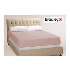 Bradley Простыня на резинке, 180 x 200 см, старый розовый, 2 шт цена и информация | Простыни | kaup24.ee