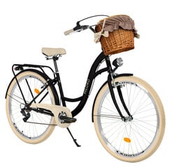 Linnajalgratas Milord Black-Creme 28" hind ja info | Jalgrattad | kaup24.ee