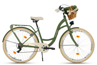 Milord Городской велосипед Khaki-Creme 28" 7 передач цена и информация | Велосипеды | kaup24.ee