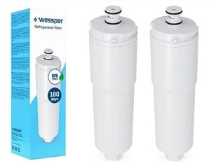 2x Фильтр для холодильника Wessper цена и информация | Фильтры для воды | kaup24.ee
