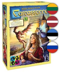 Lauamäng Carcassonne 3: Printsess ja draakon, LT/LV/EE/RU hind ja info | Lauamängud ja mõistatused | kaup24.ee