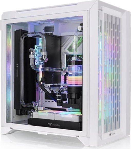 Thermaltake CTE C700 TG ARGB Snow Chassis CA-1X7-00F6WN-01 цена и информация | Arvutikorpused | kaup24.ee