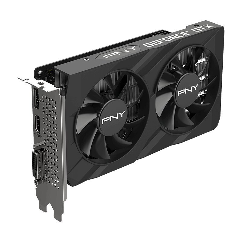 PNY GeForce GTX 1650 Verto Dual Fan (VCG16514D6DFXPB1) цена и информация | Videokaardid (GPU) | kaup24.ee