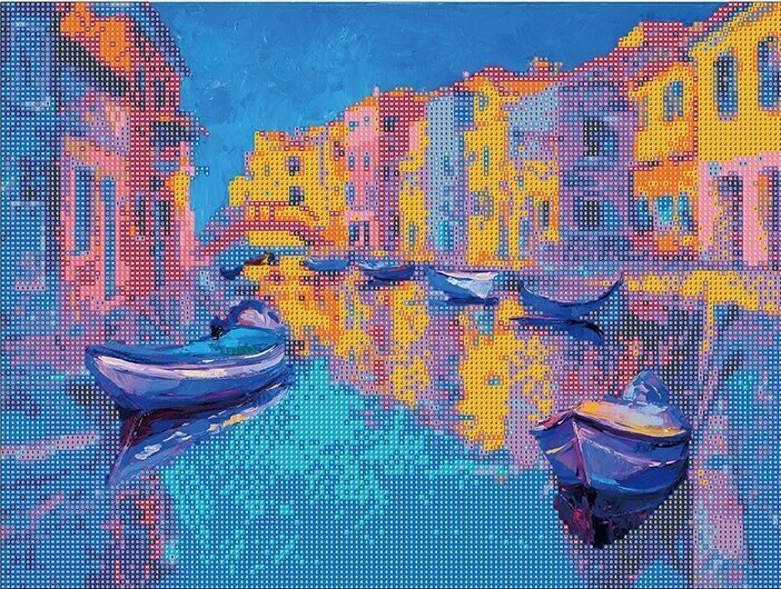 Teemantmosaiigikomplekt Venice, 400x500mm hind ja info | Teemantmaalid, teemanttikandid | kaup24.ee