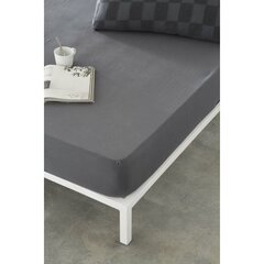 Подогнанный нижний лист Naturals ELBA Темно-серый 105 x 190/200 cm (105 кровать) цена и информация | Сетки для кроватей | kaup24.ee