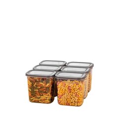 Hermia konteiner, 6 tk цена и информация | Посуда для хранения еды | kaup24.ee