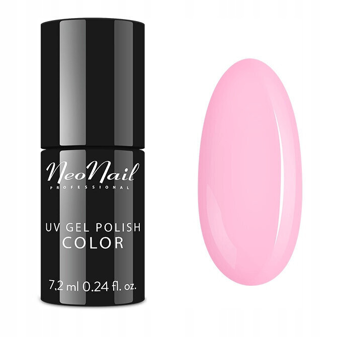 Hübriidlakk Neonail Pink Pudding, 7,2 ml hind ja info | Küünelakid, küünetugevdajad | kaup24.ee