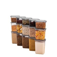 Fremont konteiner, 15 tk цена и информация | Посуда для хранения еды | kaup24.ee