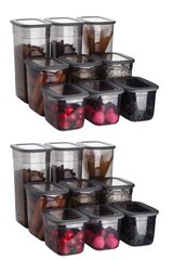 Hermia konteiner, 18 tk цена и информация | Посуда для хранения еды | kaup24.ee