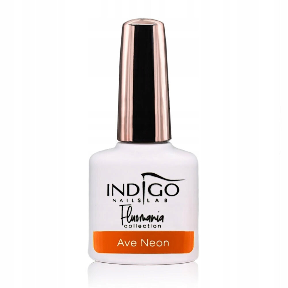 Hübriidlakk Indigo Colour Ave Neon, 7ml hind ja info | Küünelakid, küünetugevdajad | kaup24.ee