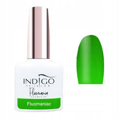 Indigo hübriidlakk värv Fluomaniac 7ml hind ja info | Indigo Kosmeetika, parfüümid | kaup24.ee