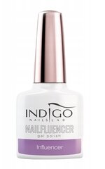 Indigo Color Influencer hübriidlakk 7ml цена и информация | Лаки для ногтей, укрепители для ногтей | kaup24.ee