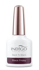 Hübriidlakk Indigo Black Friday, 7 ml hind ja info | Küünelakid, küünetugevdajad | kaup24.ee