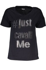 T-särk naistele Just Cavalli, must hind ja info | Naiste T-särgid | kaup24.ee