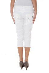Püksid naistele Phard 46136, valge hind ja info | Naiste püksid | kaup24.ee