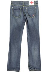 Рваные джинсы для мам, синие цена и информация | Женские тканевые брюки с поясом, синие | kaup24.ee