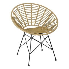 Обеденный стул DKD Home Decor Металл ротанг (72 x 64 x 78 cm) цена и информация | Стулья для кухни и столовой | kaup24.ee