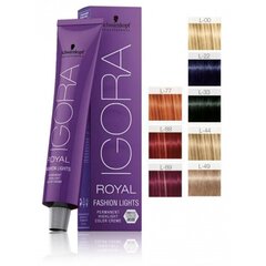 Постоянная краска Igora Royal Fashion Light Schwarzkopf L-00 (60 ml) цена и информация | Краска для волос | kaup24.ee