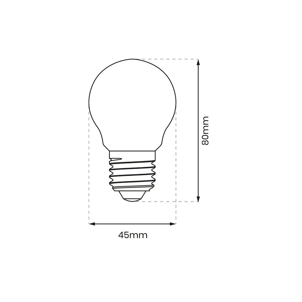 LED pirn 4w цена и информация | Lambipirnid, lambid | kaup24.ee