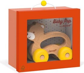 Детская деревянная игрушка на колесиках для детей Janod Baby pop цена и информация | Игрушки для малышей | kaup24.ee