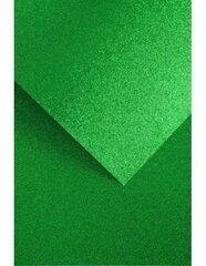 Блестящий картон Galeria Papieru, 210 г, А4, зеленый, 5 листов цена и информация | Канцелярские товары | kaup24.ee