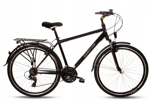 Велосипед Goetze Gemini 28", черный цвет цена и информация | Велосипеды | kaup24.ee