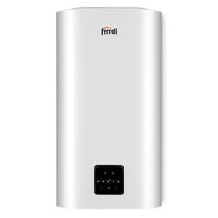 Elektriboiler Ferroli lame 30 l 1,8 kW, vertikaalne/horisontaalne TITANO TWIN 30 WI-FI, valge цена и информация | Водонагреватели | kaup24.ee