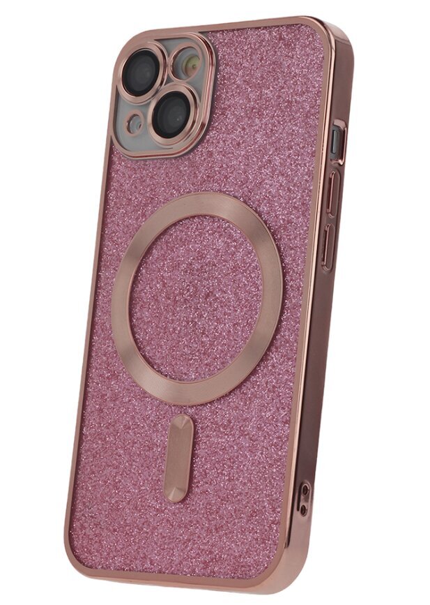 Mocco Glitter Chrome MagSafe Case for Apple iPhone 15 цена и информация | Telefoni kaaned, ümbrised | kaup24.ee
