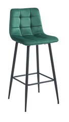 2-toolide komplekt Leobert Arceto, roheline/must hind ja info | Söögilaua toolid, köögitoolid | kaup24.ee
