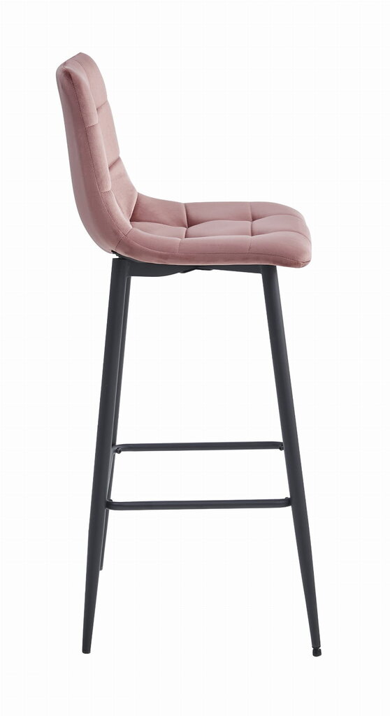 2-toolide komplekt Leobert Arceto, roosa/must hind ja info | Söögitoolid, baaritoolid | kaup24.ee